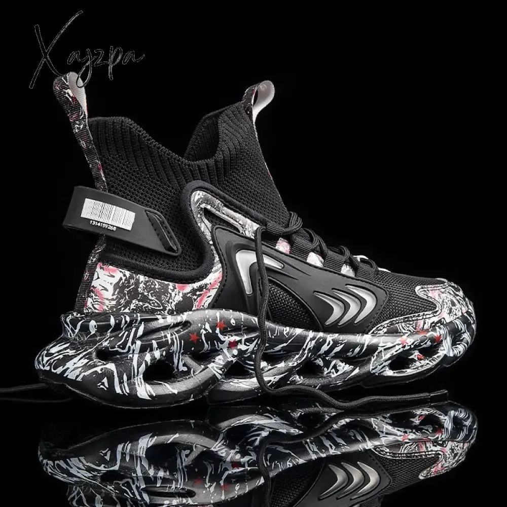 Xajzpa - Men's Hiking Shoes Waterproof Outdoor Sneakers Trekking Non-Slip Lightweight Trail Running Camping Climbing Travel Shoes size 51