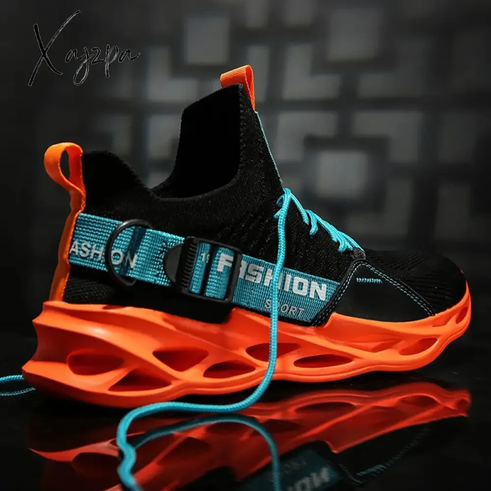 Xajzpa - Men's Hiking Shoes Waterproof Outdoor Sneakers Trekking Non-Slip Lightweight Trail Running Camping Climbing Travel Shoes size 51